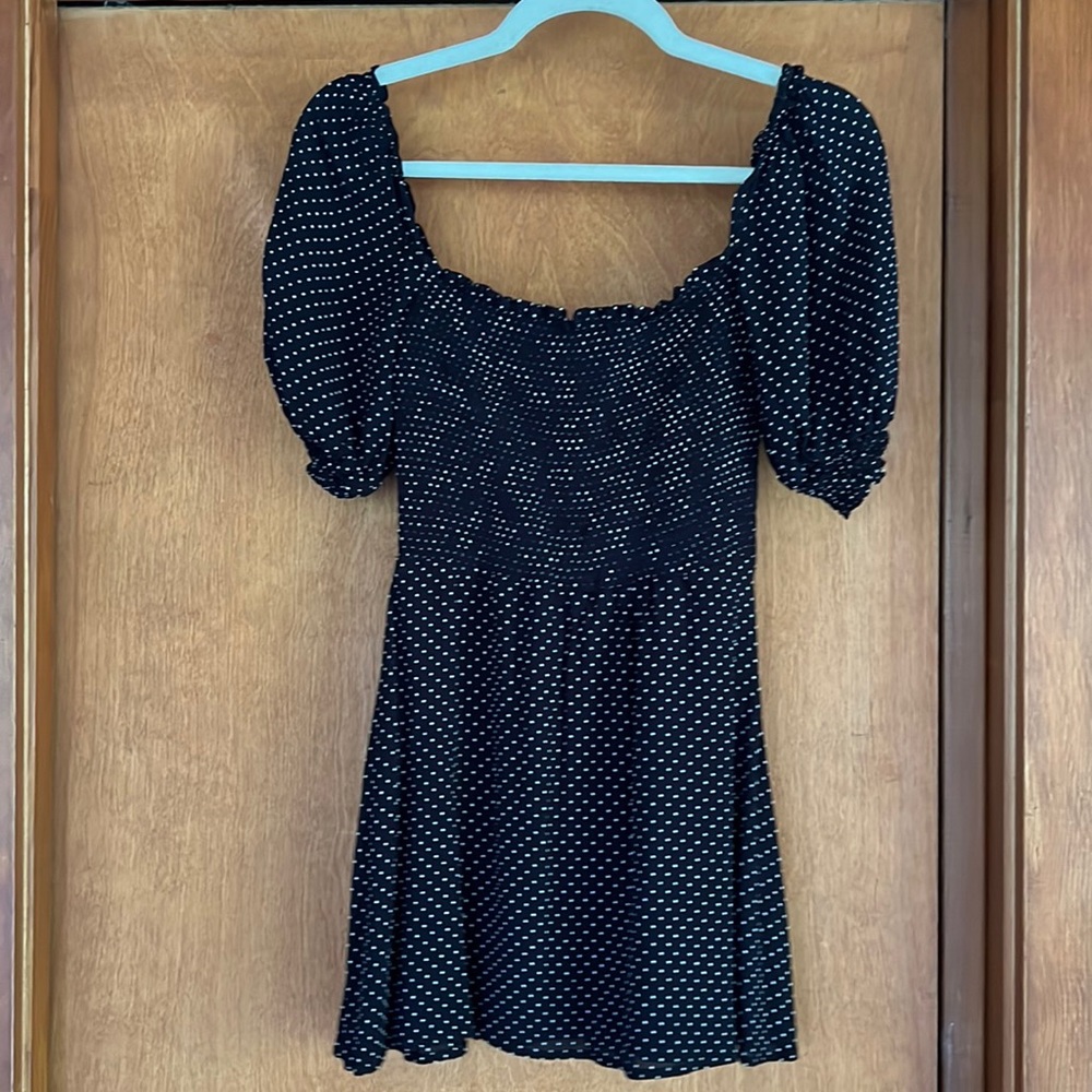 Reformation polka dot Ellie dress mini